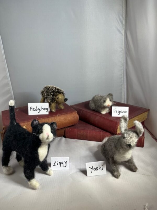 Needle felting: Animals