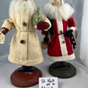 Santas: St. Nick on a Stand